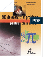 800 de Exercitii Si Probleme Pentru Clasa A 3 Apdf