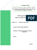 Module n03 Travail Du Tube Cuivre TSGC Ofppt 3 PDF