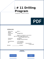 MRG - 11 Drilling Program