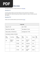 Normalization Exercises