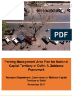 Draft Parking Management Plan for Delhi Area