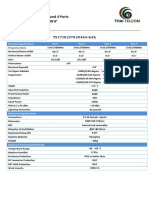 Outdoor Antenna High Band 4 Ports, Gain 20dbi, HBW 45° PDF