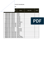 Template Weekly Sales & Stock Daftar Kebutuhan EJ