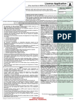 Licence Application PDF