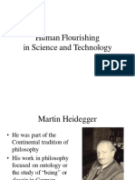 Human Flourishing in Science and Technology