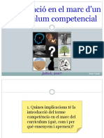Avaluació en El Marc Competencial - Canals PDF