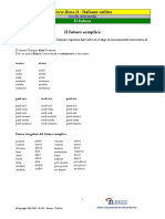 Futuro Semplice e Anteriore PDF