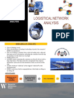  Logistical Network Analysis