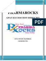 GPAT Success Test Series: Important Study Material