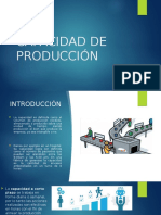 Capacidad de Producción