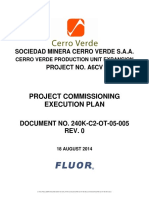 Commissioning Plan Rev 0 240K-C2-OT-05-005-0