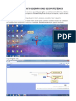 Manual para Creacion de Caso de Soporte Tecnico PDF