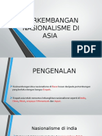 Perkembangan Nasionalisme Di Asia