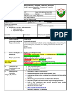 Plan de Clase Programacion I (Ii Clase) Aplica