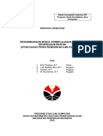 Proposal Pembelajaran Berbasis Kecerdasan Buatan PDF