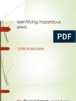 Identifying Hazardous Areas and Types of Hazards
