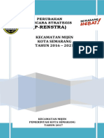 RENSTRA Perubahan Kec Mijen TH 2016-2021