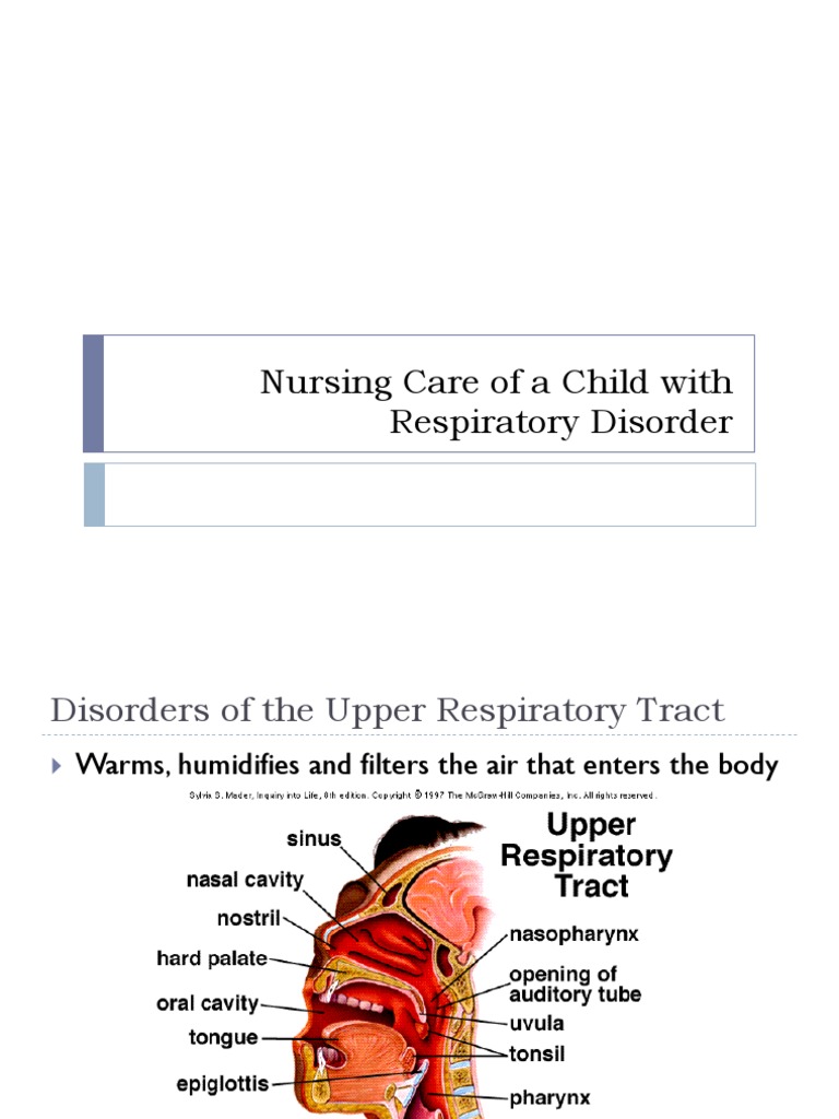 Pediatric Respiratory Disorder Care Guide | PDF | Foreign Language Studies