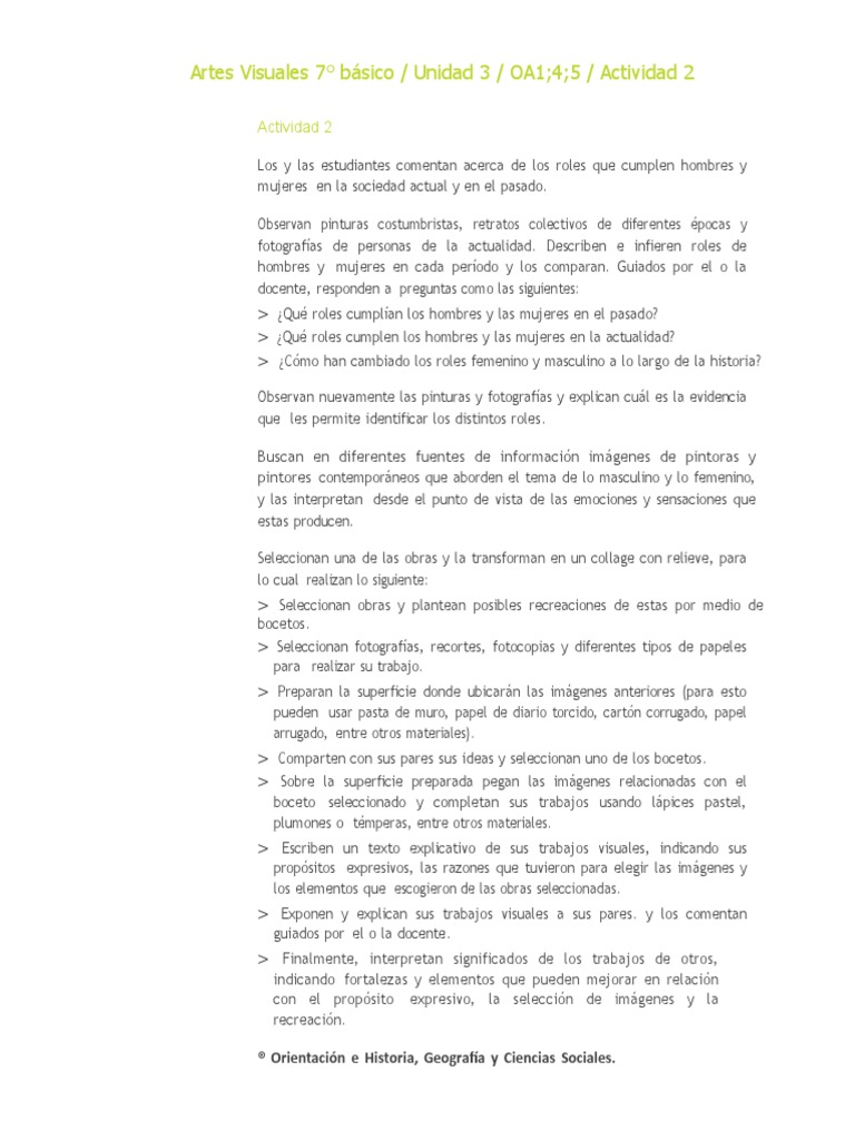 Actividad 3 Unidad 3 | PDF
