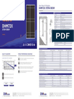 Datasheet Dah Solar - DHM72X 375W-385W