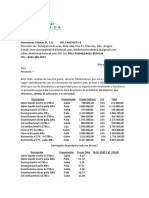 Lista de Precio Productos de Limpieza Inversiones Palmar 25 Febrero 2020