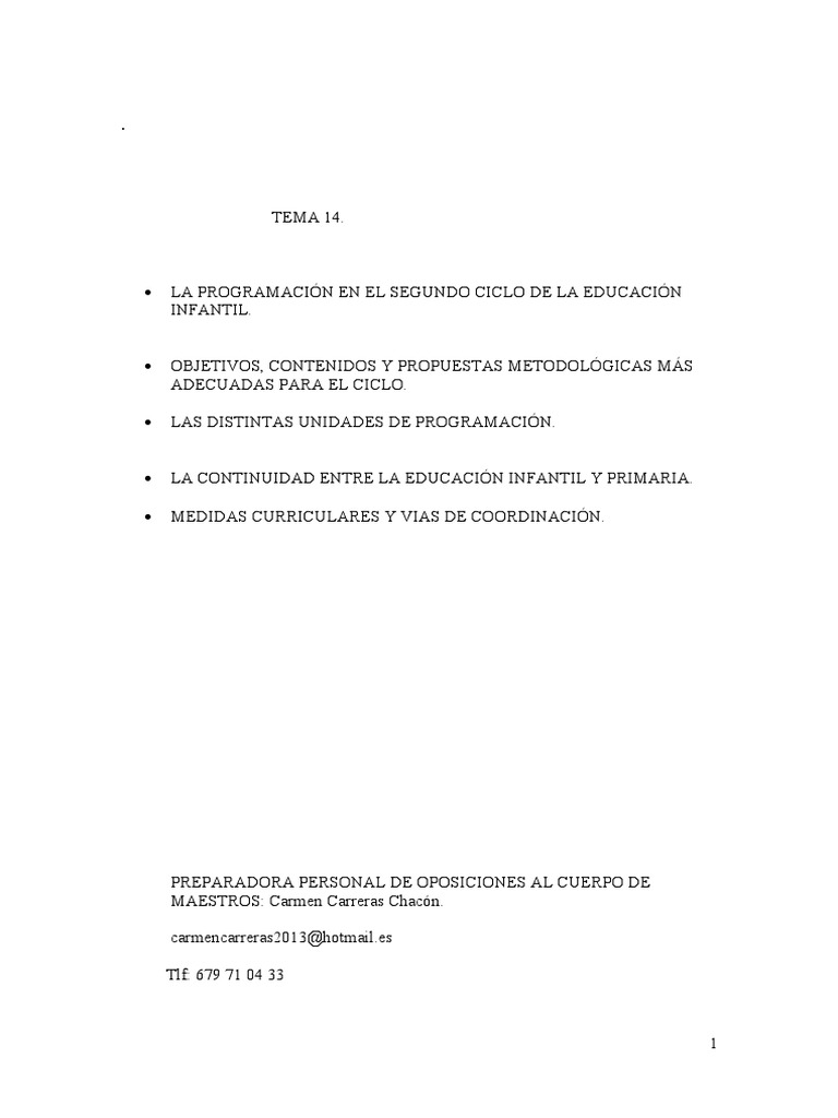 Tema 14 | PDF | Crecimiento personal y profesional | Ciencia y matemáticas