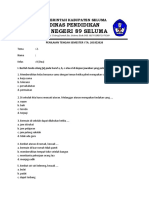 Soal PTS Tema 2 Kelas2 2019-2020