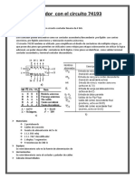 Contador Con El Circuito 74193