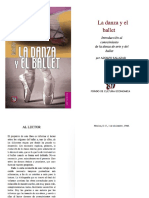 LA DANZA Y EL BALLET  Introducción al conocimiento de la danza de arte y el ballet - Adolfo Salazar