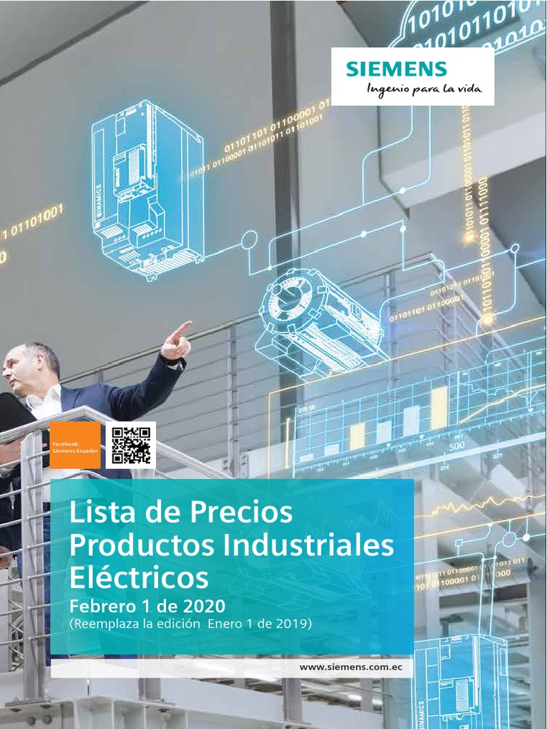 Lista de Precios Siemens Ecuador 2020  PDF