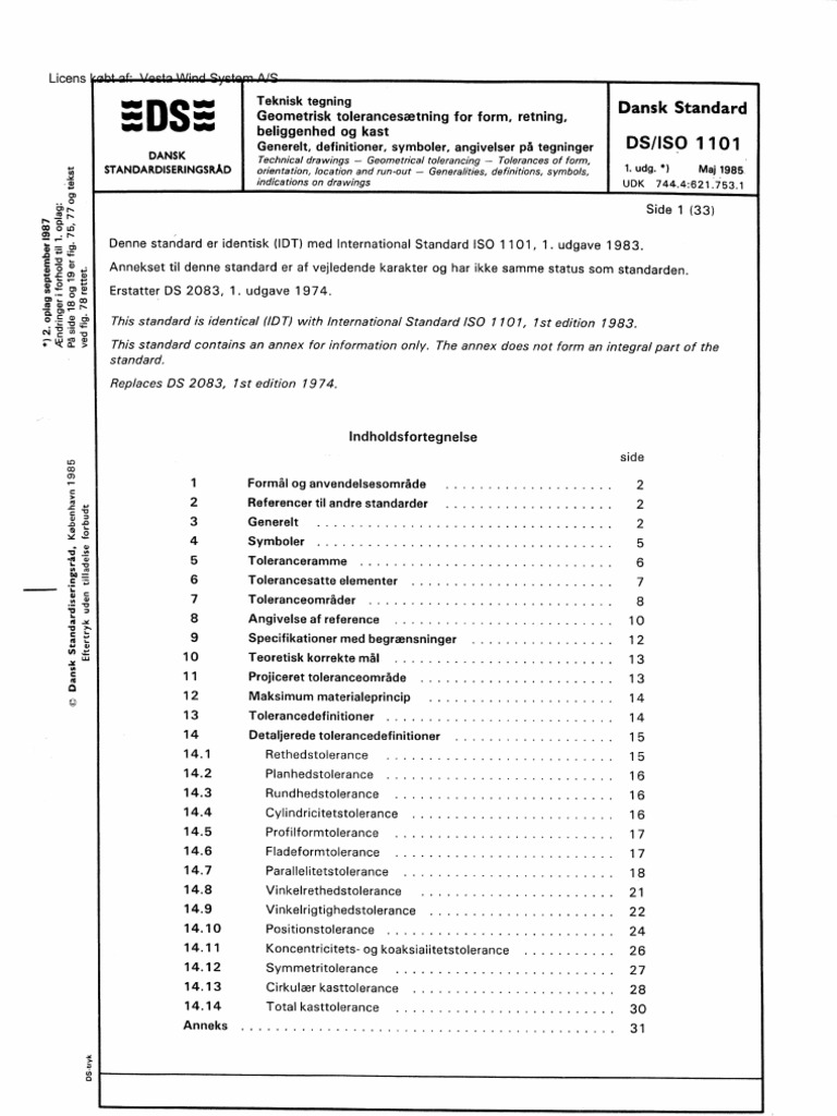DS Iso 1101 | PDF