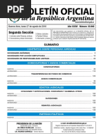 Segunda Sección: Sumario | PDF | Gobierno | Business