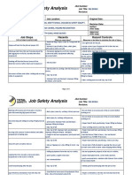 Job Safety Analysis - RIG DOWN OF GDS, CASCADE & SAFETY EQUIPMENT