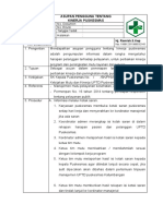 3.1.5.1 Sop Untuk Mendapatkan Asupan Pengguna Tentang Kinerja Puskesmas