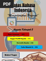 Tugas Bahasa Indonesia Proposal