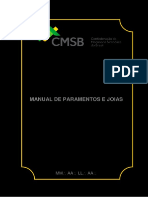 JOIA MESTRE DE CERIMONIA : Joias - Simbolicas : Esas Alfaias