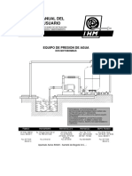 Manual de Usuario (Equipos de Presion 2M-B) PDF