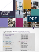 My Digital Language Portfolio I - 2020 A