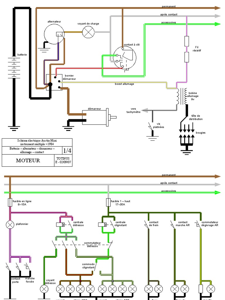 Schema Electrique Bobine D Allumage Schéma Électrique PDF | PDF | Allumage | Technologie des véhicules