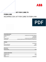 1SDA066824R1 Incoming Con Kit For C Bre t6 Form Link