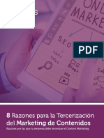 8 Razones para La Tercerización Del Marketing de Contenidos PDF