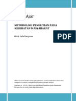 Buku Ajar Metodologi Penelitian Pada Kes PDF