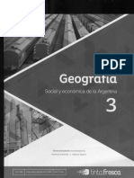 Geografia Social y Economica 3 de La Argentina Libro