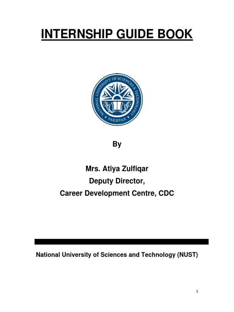Internship Guide (Final1) PDF | PDF