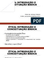 Aula I - Ética - Conceituação Básica