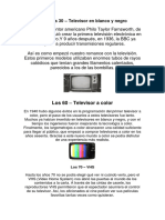 Tecnologia Trabajo Del Televisor