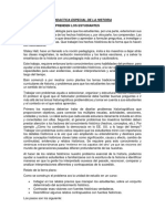 Formación del pensamiento histórico mediante problemas e interrogantes