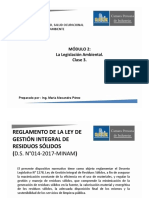 3. Módulo 2. La Legislación Ambiental. Clase 3