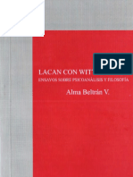 Lacan Con Wittgenstein (Alma Beltrán Vizcaya) PDF