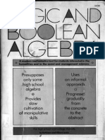 Logic and Boolean Algebra (Kathleen and Hilbert Levitz) (Barron's, 1979)